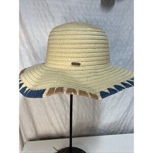 Pistil Joni Sun Hat Beige One Size Paper Straw Polyester